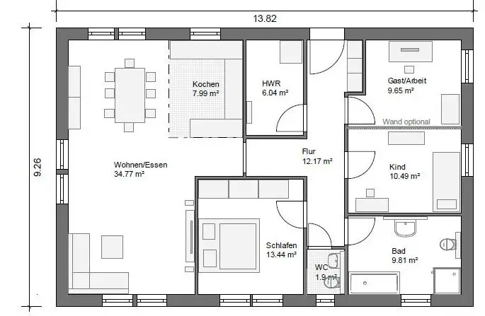 Familienfreundliches 5.5-Zimmer-Haus in Thun