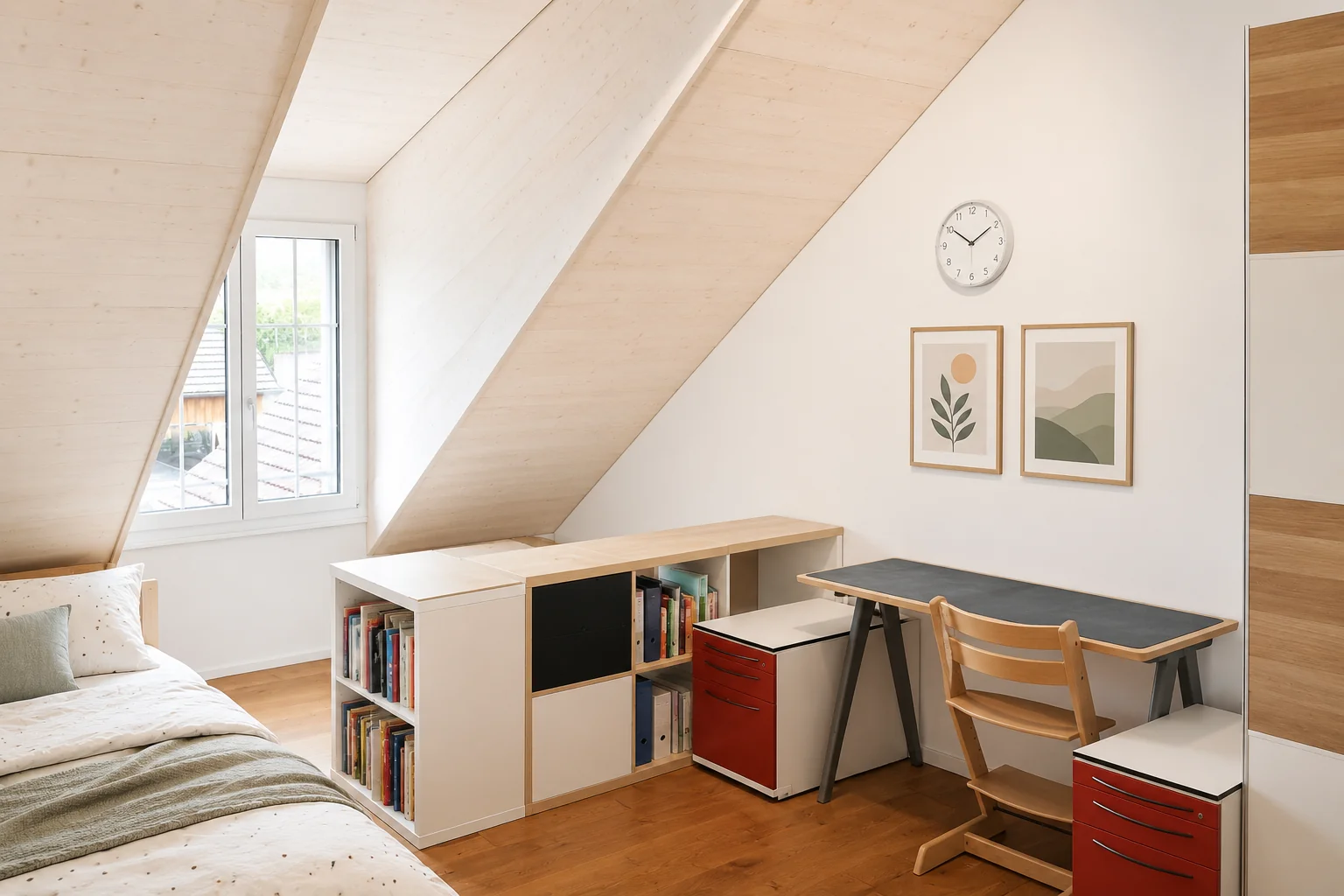 Befristet, möbliert: Grosszügige 5.5-Zimmer-Maisonettewohnung in Unterengstringen