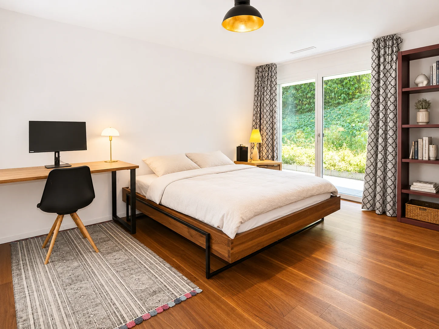 Befristet, möbliert: Moderne 3.5-Zi.-Wohnung mit Seesicht in Rüschlikon
