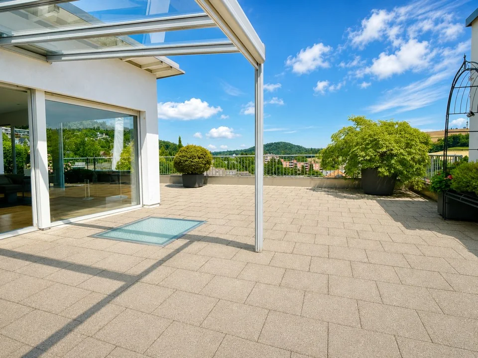 5.5-Zi-Terrassenhaus, 176 m², mit Weitsicht