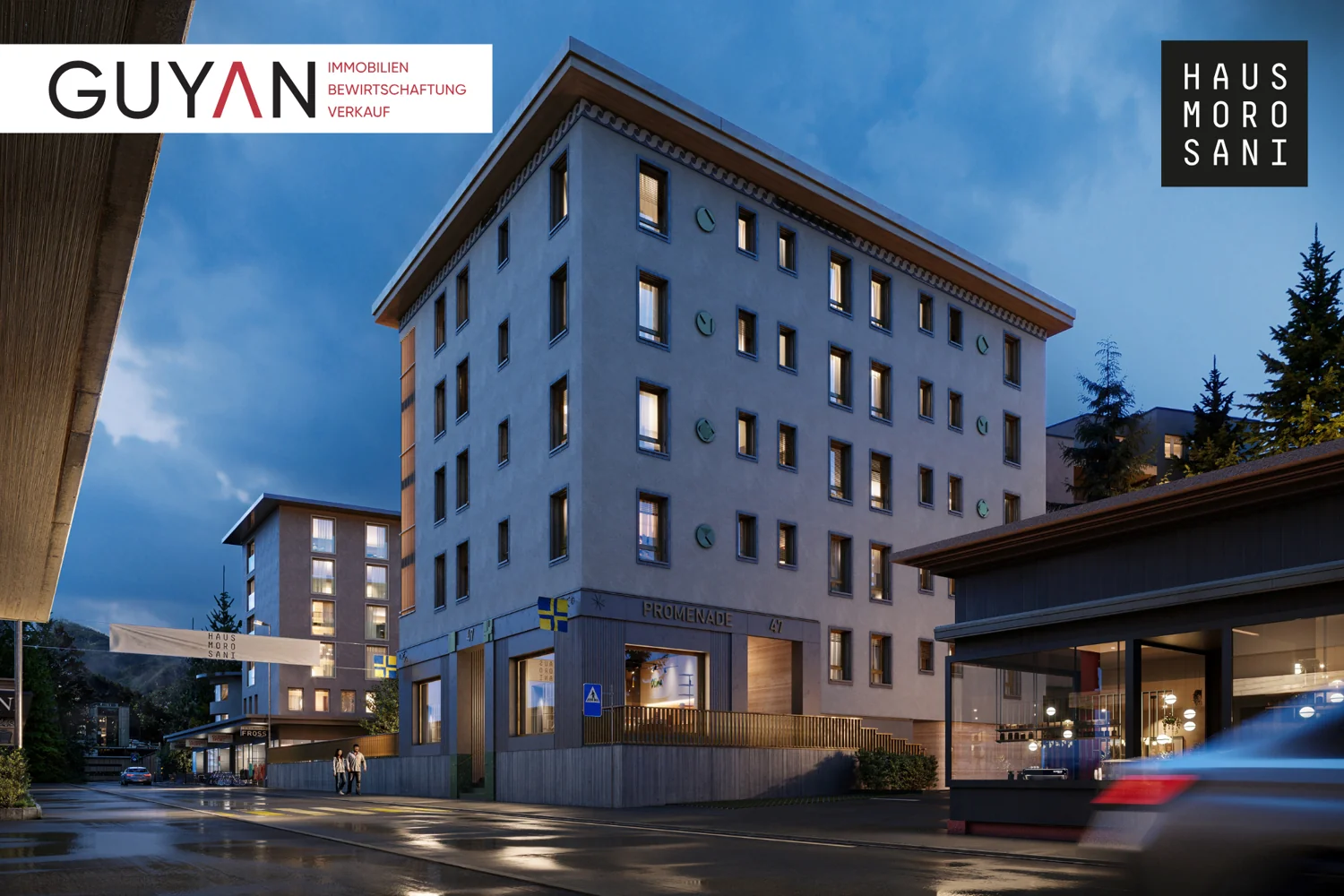 Gewerbe EG – Haus Morosani