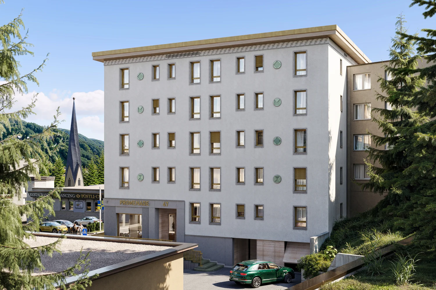 Gewerbe EG – Haus Morosani