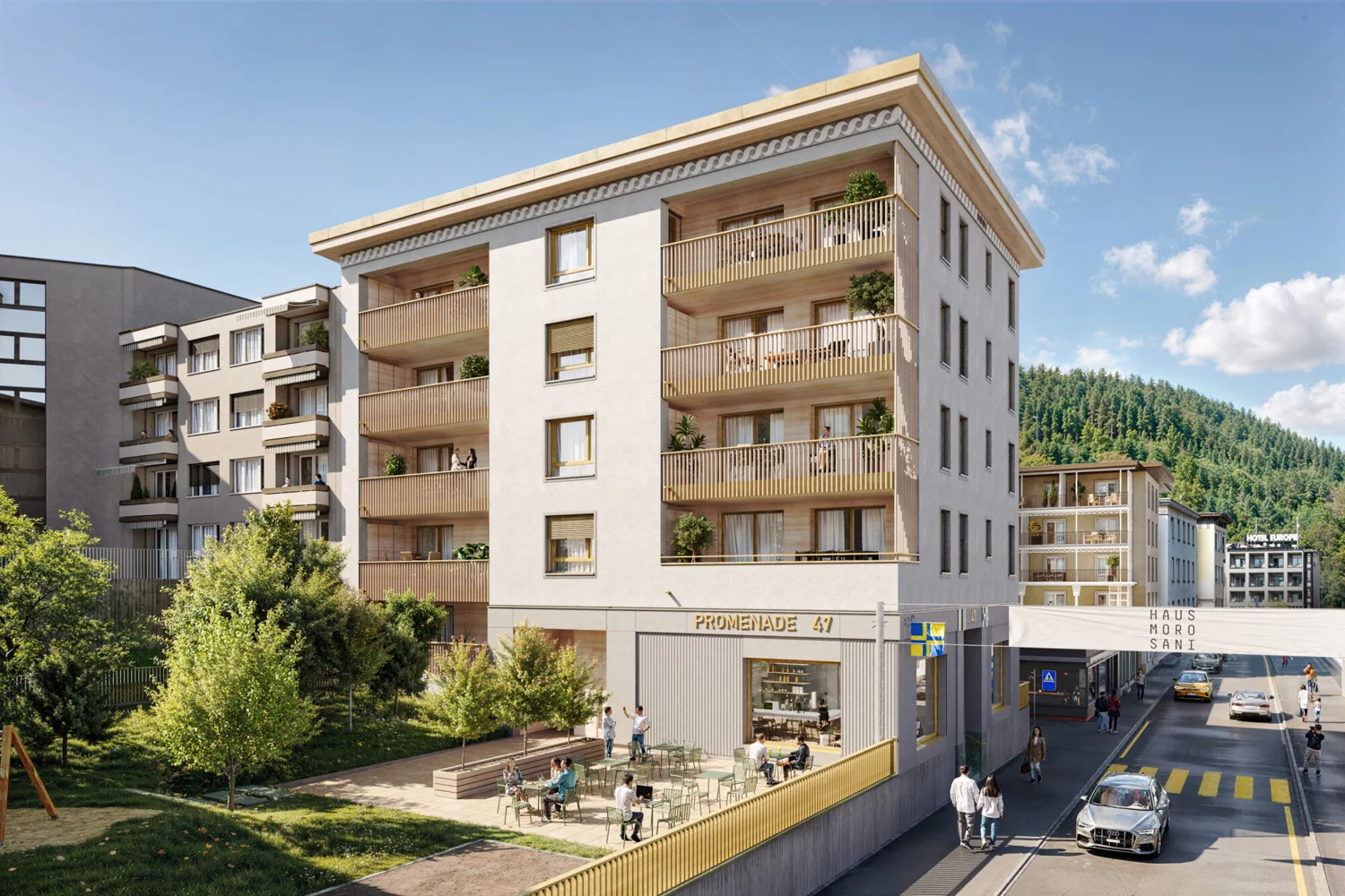 Gewerbe EG – Haus Morosani